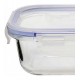 Pote Hermético 600ml Retangular De Vidro Borossilicato